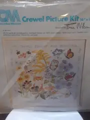 Columbia Minerva Fauna Crewel Picture Kit Wilson 1979 #7971 All Things Beautiful