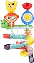 Bath Toys for Toddlers, Bathtub Toy, Wall Track Building Set 3+ Year Old, Suction Cup Bath Toys,Toddler Ball Slide Track Bath Tub Toys for Kids Baby Infant Water Bath Tub Toys