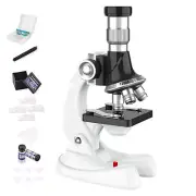 Kids Microscope Monocular Microscope Mini Kit for Beginner Biological Microscope
