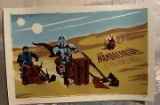 The Mandalorian Star Wars Gunslinger Poster Dave Perillo Bottleneck Art Print LE