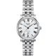 【TISSOT 天梭】Carson 羅馬機械女錶-30mm 母親節禮物 送行動電源(T1222071103300)