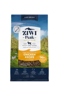 在飛比找BONEBONE優惠-紐西蘭ZiwiPeak 巔峰96%鮮肉狗糧 雞肉2.5KG 