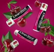 ChapStick Classic Moisturizer & Skin Protectant Cherry Lip Balm, 0.15 Oz, 3 Pack