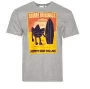 NEW MENS ADIDAS ORIGINALS CALIFORNIA SURFBOARD TREFOIL TEE SHIRT~SIZE 2XL 124100