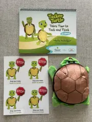 Tucker Turtle Takes Time To Tuck And Think - Spiral Book And Puppet, Eng/Spanish