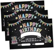 25 Pcs Happy Birthday The Bake Shop Recognition Awards,Birthday Certificates for Kids Classroom Back to School Teacher Supplies.5.5" x 8.5"