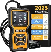 Zmoon ZM201 Professional OBD2 Scanner Diagnostic Tool, Enhanced Check Engine Code Reader with Reset OBDII/EOBD Car Diagnostic Scan Tools for All Vehicles After 1996, 2023 Upgraded