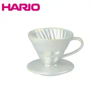 在飛比找博客來優惠-HARIO V60鈦白珠光濾杯 VDC-01-WO-TW(1