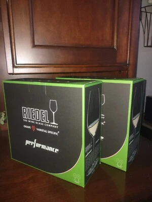 Set Of 4 RIEDEL Performance Riesling Grand Cru Wine Glass 6884/15 NEW Germany