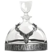 Majestic Stag Pewter Decanter 570ml Whisky Brandy Sherry Liqueur Spirit STAG205