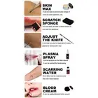Halloween Special Effects SFX Makeup Kit For Zombie Skin Wax Fake Sc MGR