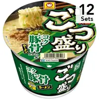 在飛比找DOKODEMO日本網路購物商城優惠-[DOKODEMO] 【12入組】Maruchan 豬骨拉麵