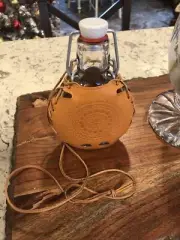 Leather Whiskey Bottle Flask