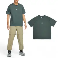 在飛比找Yahoo奇摩購物中心優惠-Nike 短袖 ACG Tee 男款 綠 白 寬鬆 重磅 短