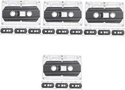 Angoily Pcs Retro Style Cassette Tape DIY Empty Cassette Wall Decor Music for Home