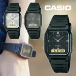 【CASIO 卡西歐】AW-48HE 潮流復古 自動日曆 兩地時間 計時碼錶 雙顯 無字 中性錶 指針錶 手錶