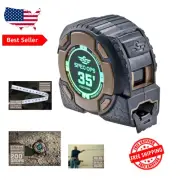 35-Foot Elite Series Tape Measure - Double-Sided Blade with Fractional Markings