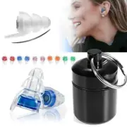 1 Pair Silicone Ear Plugs Ear Protection Reusable Music Earplugs Noise Reduction
