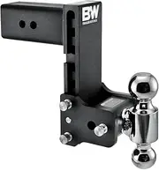 B&W TS30040B Tow & Stow Model 10 Dual-Ball Hitch 2" x 2 5/16" for 3" Receivers 7.5" Drop 7" Rise