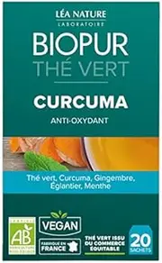 The Vert Curcuma Antioxydant 20 Sachets Biopur