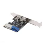 ❀XI 2 端口 USB3.0 超 5GBPS PCI 用於 EXPRESS 擴展卡 19