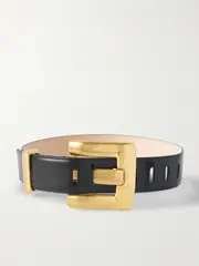 [Balmain] Balmain - Anthem Leather Belt - Black - 70 70 Black