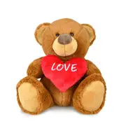 My Buddy Bear 40cm Love Brown Soft Animal Plush Kids/Children Stuffed Toy 3+