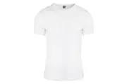 FLOSO Mens Thermal Underwear Short Sleeve Vest Top (Viscose Premium Range) (White) (Chest: 32-34inch (Small))