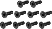 uxcell M4x12mm 10.9 Carbon Steel Countersunk Head Hex Socket Screw 50pcs
