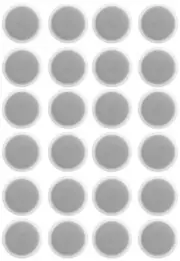 24) Rockville CCL6T White 70V 6" Commercial Ceiling Speakers 4 Restaurant/Office