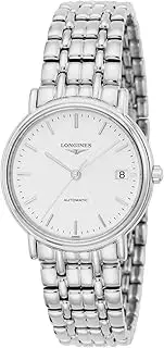 [Longines] L4.821.4.12.6 Men's Casual Watch, Silver, white