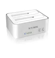 Icy Box IB-120CL-U3 2 Bay 2.5" 3.5"Docking and Clone Station with JBOD Function