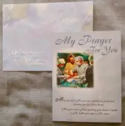 "My Prayer For You", (1) Leanin' Tree Healing, Get Well Card, With (1) Envelope