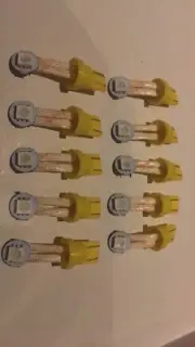 Pinball Machine 10 Pack of super bright #555 Bendable 5050 SMD led YELLOW