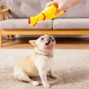 Dogs Funny Screaming Chicken Toys Squeezing Squeaky Durable Chew Toy TPR Rubber
