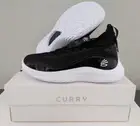 Under Armour Curry Flow 8 NM Black White Stephen Curry 3024785 010 Shoe Size 8.5