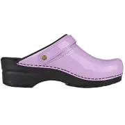 Sanita 'Freya Patent' Flexible Clogs in Purple (Art:457548)