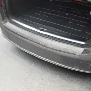 Rear Bumper Sill Cover Protector Guard for Audi A4 B8 Avant 2007-2015 Brushed