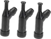 Gatuida 4sets Plastic Spark Plug Cap for Lawnmower Generator Spark Plug Boot Cover 3pcs*4
