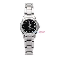 在飛比找PChome24h購物優惠-【SIGMA】小錶面 藍寶石鏡面 日期顯示 鋼錶帶女錶 38
