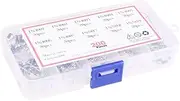 TEHAUX Diodes Kit 200 Pieces 1n4001 to 1n5819 Led Diodes for Switching Signal Use
