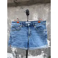 在飛比找蝦皮購物優惠-二手衣 // MANGO denim shorts