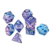 Sirius Dice - Violet Betta Dice Set 7