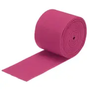 Elastic Bands for Sewing Double Side 2 inch 5 Yard Rose Red