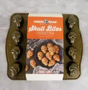 Nordic Ware Halloween Skull Bites Cakelet Pan