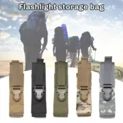Molle Flashlight Torch Pouch Holder Holster Waist Belt Bag Pack P0N7