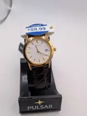 Pulsar Brown Band Watch