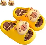 [XHLIZHU] Capybara Slippers for Kids, Summer Non-Slip Soft Sole Sandals Boys Girls, Cute Cartoon Indoor Outdoor Slides for Pool/Beach/Shower/Bathroom