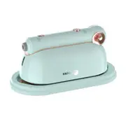Supperstore Multifunctional 2 In 1 Handheld Hanging Iron Sterilizer Household Steam Small Folding Portable Iron Machine-Blue