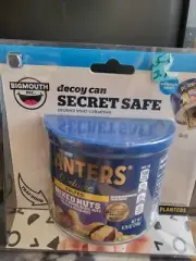 COOL Bigmouth Inc PLANTERS DELUXE MIXED NUTS Can Secret Safe Bank NEW